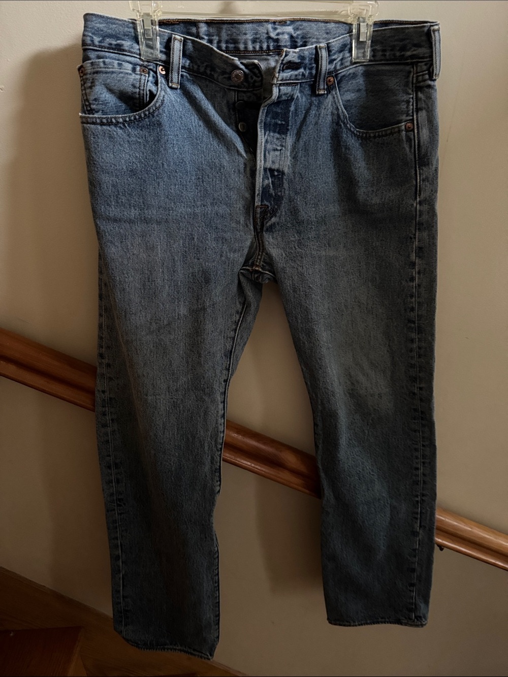 Levi’s Men's Classic Straight Fit Blue Jeans